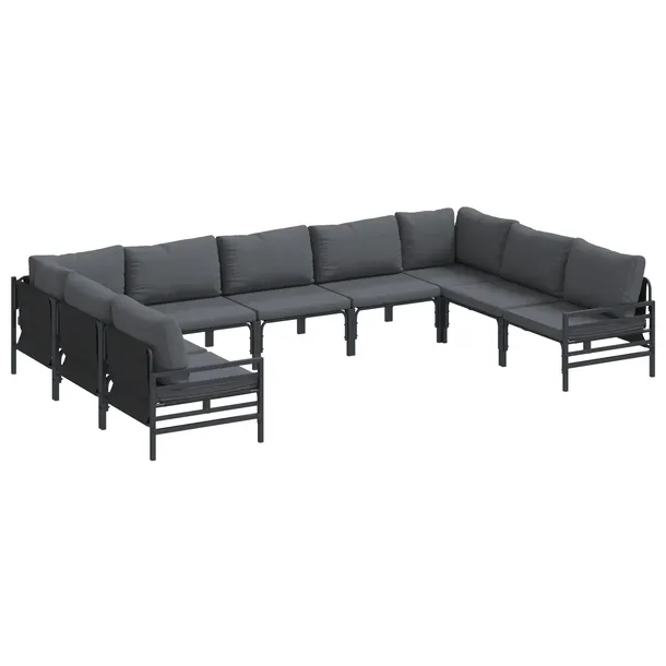 zestaw-sof-na-ogrod-9-pcs-antracyt-stal-stan-nowy-styl-nowoczesny