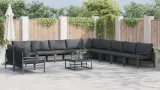 zestaw-sof-na-ogrod-11-pcs-antracyt-stal-stan-nowy-producent-vidaxl