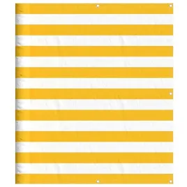 parawan-balkonowy-w-zolte-i-biale-paski-120x1000-cm