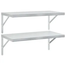 polki-scienne-2-szt-75x40-cm-srebrna-stal-nierdzewna