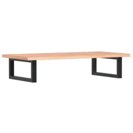 polka-scienna-pod-umywalke-stal-i-lite-drewno-debowe