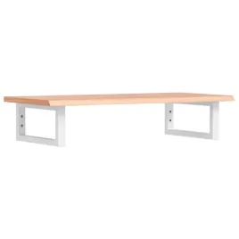 polka-scienna-pod-umywalke-stal-i-lite-drewno-debowe