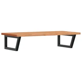 polka-scienna-pod-umywalke-stal-i-lite-drewno-bukowe