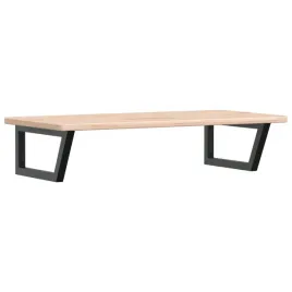 polka-scienna-pod-umywalke-stal-i-lite-drewno-debowe