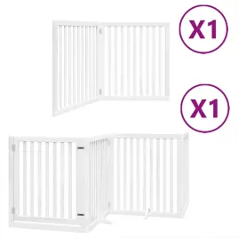 skladana-bramka-dla-psa-z-drzwiami-6-paneli-biala-480-cm