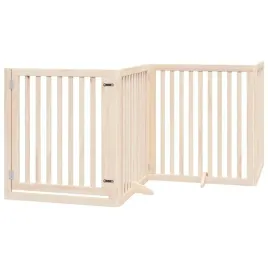 skladana-bramka-dla-psa-z-drzwiami-4-panele-320-cm