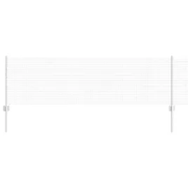 ogrodzenie-z-drutu-spawanego-z-22-slupkami-u-srebrne-0-6x50-m-stal