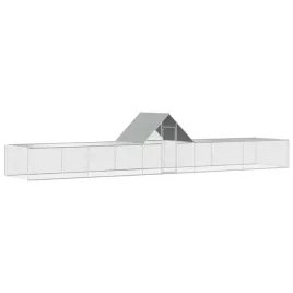 woliera-dla-drobiu-z-wodoodpornym-dachem-stal-galwanizowana-10x2x2m-sreb