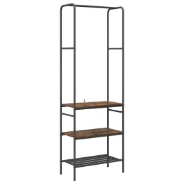 wieszak-na-ubrania-z-polkami-wedzony-dab-60-x-30-x-171-cm