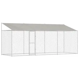 klatka-dla-psa-srebrny-600-x-200-x-256-cm-stal-galwanizowana