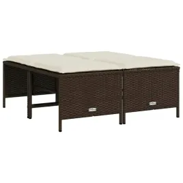 stolki-ogrodowe-brazowe-z-kremowymi-poduszkami-50-x-48-x-365-cm
