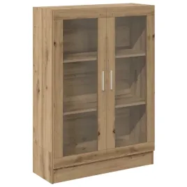 regal-na-ksiazki-dab-artisan-825-x-305-x-115-cm-z-drzwiami-szklanymi
