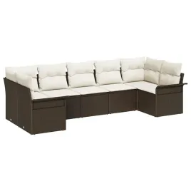 zestaw-sof-na-ogrod-z-poduszka-7-pcs-brazowy-polirattan