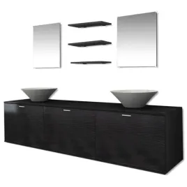 zestaw-lazienkowy-szafka-czarna-180x45x45-cm-2-lustra-50x40-cm-2-umywalk
