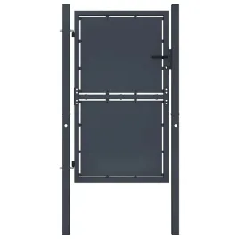 brama-stalowa-antracytowa-100-x-175-cm-z-zamkiem-i-klamka
