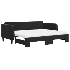 rozkladana-sofa-z-funkcja-spania-czarna-223-x-100-x-75-cm