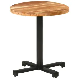 drewniany-stolik-bistro-70-cm-akacjowe-drewno-czarna-podstawa-75-cm-wyso