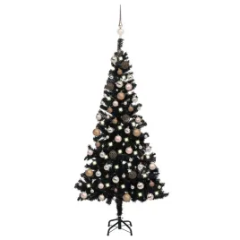 sztuczna-choinka-z-led-i-bombkami-czarna-150-cm