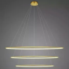 lampa-wiszaca-ledowe-okregi-no-3-150cm-3k-zlota