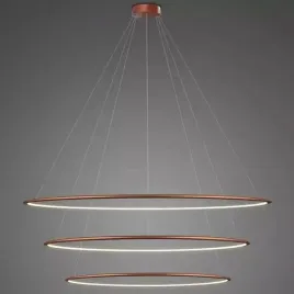 lampa-wiszaca-ledowe-okregi-no-3-150cm-3k-miedziana