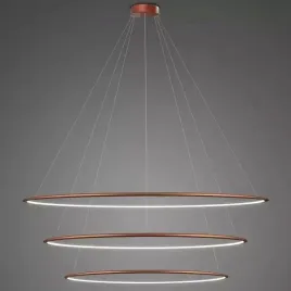 lampa-wiszaca-ledowe-okregi-no-3-150cm-4k-miedziana
