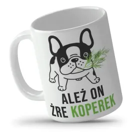 kubek-bialy-na-prezent-maklowicz-buldog-alez-on-zre-koperek
