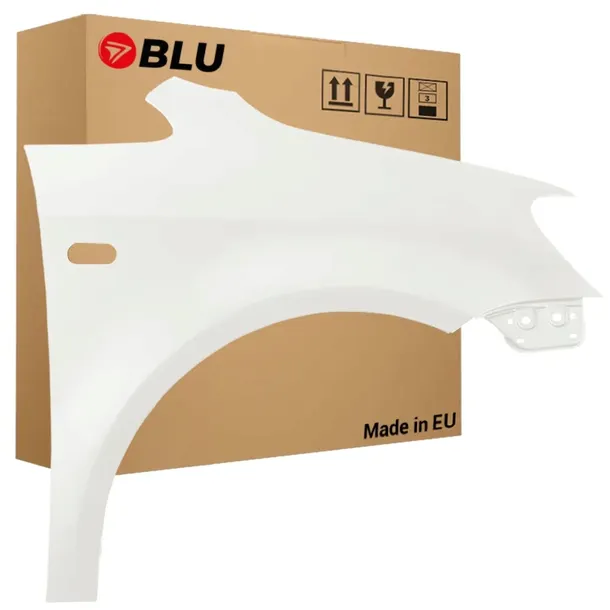 BLU Błotnik VW CADDY 3 2K LIFT LB9A PRAWY BIAŁY 10-15 Z OTWOREM