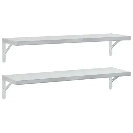 polki-scienne-2-szt-100x30-cm-srebrna-stal