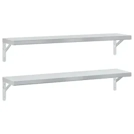 polki-scienne-2-szt-100x235-cm-srebrna-stal-nierdzewna
