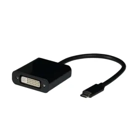 efb-elektronik-ebusbc-dvi-adapter-kablowy-015-m-usb-type-c-czarny