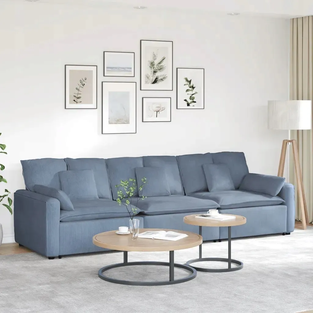 sofa-modulowa-z-poduszkami-niebieska