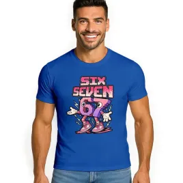 koszulka-meska-t-shirt-67-six-seven-viral-m-prezent-jakosc