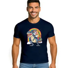 koszulka-meska-t-shirt-jednorozec-unicorn-dinozaur-m-prezent-jakosc