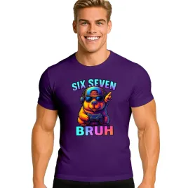 koszulka-meska-t-shirt-67-six-seven-viral-capybara-xxl-prezent-jakosc