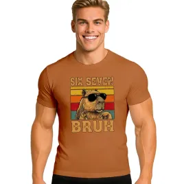 koszulka-meska-t-shirt-67-six-seven-viral-capybara-xxl-prezent-jakosc