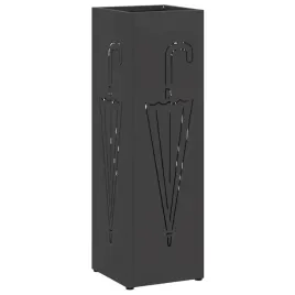 czarny-stojak-na-parasole-z-metalowymi-przegrodami-155-x-155-x-49-cm