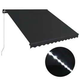 markiza-recznie-zwijana-350x250-cm-antracytowa-tkanina-szara-rama