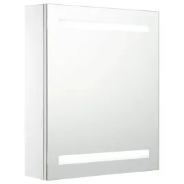 szafka-lazienkowa-z-lustrem-i-led-biala-srebrna-50x135x60-cm
