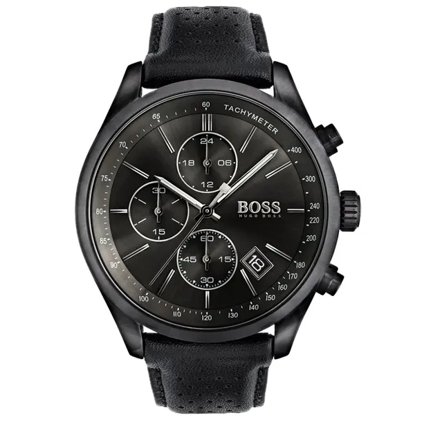 Męski Zegarek Hugo Boss Grand Prix 1513474 – Sportowa Klasyka All-Black