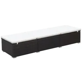 polirattanowy-lezak-brazowy-z-regulacja-195x60x31-cm-kremowa-poduszka