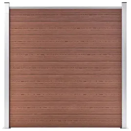 zestaw-paneli-ogrodzeniowych-wpc-brazowych-180-x-186-cm-9-desek-2-slupk