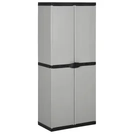 szafka-ogrodowa-z-pvc-i-pp-szaro-czarna-68x40x168-cm-3-polki