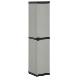 szafka-ogrodowa-z-polipropylenu-z-3-polkami-szaro-czarna-34x40x168-cm