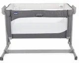 chicco-lozeczko-dostawne-next2me-magic-moon-grey-stan-nowy