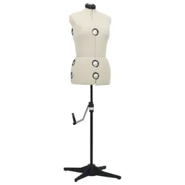 regulowany-manekin-damski-m-40-46-kremowy-czarny-poliester-abs
