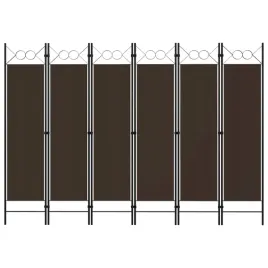 parawan-wolnostojacy-6-skrzydlowy-brazowy-240-x-180-cm-z-okraglymi-ele