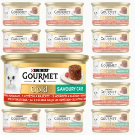gourmet-gold-savoury-mokra-karma-dla-kota-wolowina-pomidor-12x85g