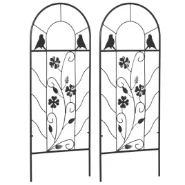 spalier-dla-roslin-pnacych-metalowe-eleganckie-38x98-cm-zestaw-2-szt