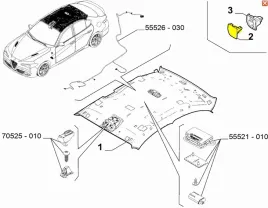 zaslepka-podsufitki-czarna-prawa-alfa-romeo-giulia