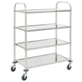 wozek-kelnerski-4-poziomowy-srebrny-107x55x125-cm-ze-stali-nierdzewnej